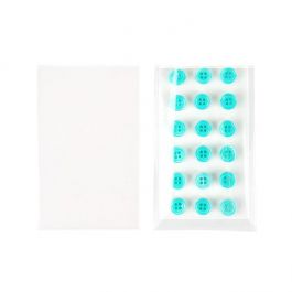 Sachet plastique transparence cristalline 5x8cm sans rabat (100 pièces) [B2X3NF]