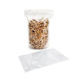 Doypack Transparent 22.9x12.1x34.3cm | 907g (100 pièces) [ZBG6]