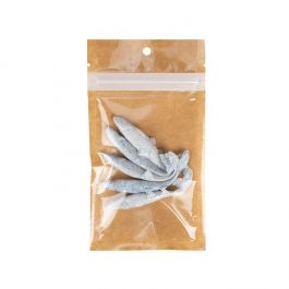 Sacs Zip écologiques Kraft 7.6x11.4cm (100 pièces) [HZBBE3KC]