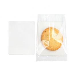 Support à biscuits, résistant à la graisse 6,5 x 8,5 cm (100 pièces) [GRCB2]