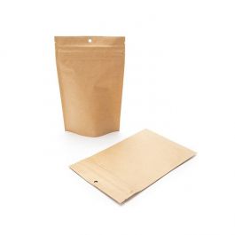Sachets résistants aux enfants en kraft 13 x 6,4 x 20,6 cm (100 pièces) [CRP3K]