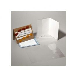 CJA7 Sachet film protecteur pour cartes 18.9x26.7+2x4.15 cm