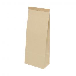 Sacs Kraft marron avec fermeture 12,5x7,5x32,7 cm (500 pièces) [GB-DRE03360]