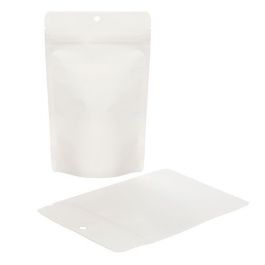 Doypack Compostable Kraft Blanc 13x7,9x20,6cm | 113g (100 pièces) [ZBGEK3W]