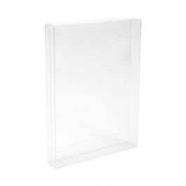 Boites cadeau plastique à transparence cristalline 12.4x2.1x16.8cm (25 Pièces) [FB130]