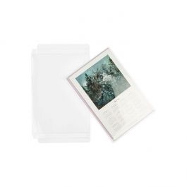 Boites cadeau plastique à transparence cristalline 14.9x1.6x22.4cm (25 Pièces) [FB185]
