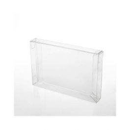 Boites cadeau plastique à transparence cristalline 5.4x1.3x9.2cm (25 Pièces) [FB288]