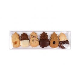 Boites cadeau plastique 7,6x2,5x25,4 cm Transparence Cristalline (25 pièces) [FB301]