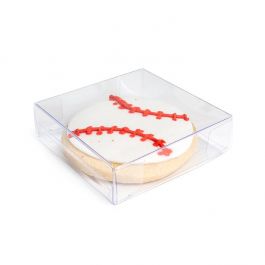 Boites cadeau plastique 8,9x2,5x8,9 cm Transparence Cristalline (25 pièces) [FB305]