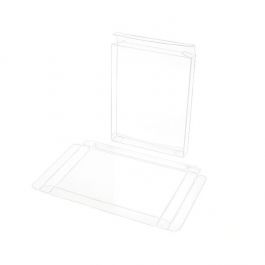 Boites cadeau plastique à transparence cristalline 11.4x1.3x14.9cm (25 Pièces) [FB6]