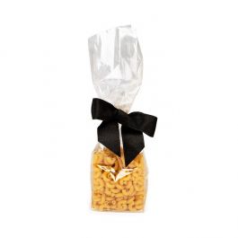 Sachet à soufflet à fond plat compostable à domicile 6,4x5,1x24,8cm avec insert en papier (100 pièces) [FGPBE12]