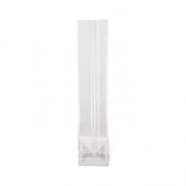 Sac à fond pliant thermoscellable 7x5.1x25.4cm avec insert en papier (100 pièces) [FGPBH17]