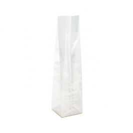 Sac à fond pliant thermoscellable 6.4x5.1x24.8cm avec insert en papier (100 pièces) [FGPBH12]
