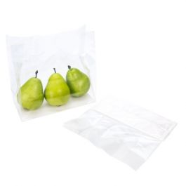 Sachet a soufflet et socle en papier ultra transparent 127x57x127 mm (100 pièces) [FGPBH18]
