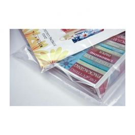 Sachet plastique transparence cristalline en PE-BD 38 microns 7.6x20.3cm (100 pièces) [PE1H38]