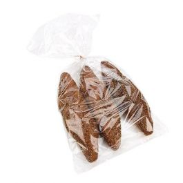 Sachets en plastique en polypropylène transparent de 25,4x50,8 cm (100 pièces) [FP11020]