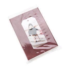 Sachet en polypropylène transparent de 15,2x20,3 cm (100 pièces) [FP168]
