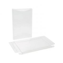 Boites cadeau plastique à transparence cristalline 10.8x1.6x15.6cm (25 pièces) [FPB61]