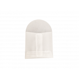 Enveloppes semi-transparentes 5.5x5.5cm (100 pièces) [G8N]