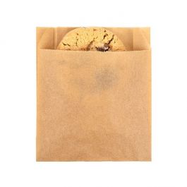 Sachets sulfurisés Kraft 10,2x2,9x11,4cm (100 pièces) [GPB2K]
