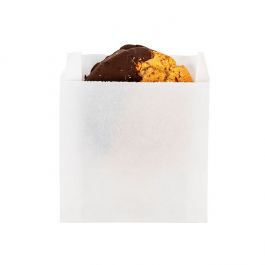 Sachets sulfurisés blancs 10,2x2,9x11,4cm (100 pièces) [GPB2W]