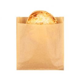 Sachets sulfurisés Kraft 15,2x2,9x16,5cm (100 pièces) [GPB5K]