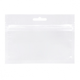 Sachet zip avec trou de suspension européen 15.2x7.6cm (100 pièces) [HZB63]