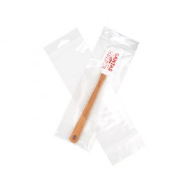 Sachet à trou de suspension refermable à transparence cristalline 8.1x22.7cm (100 pièces) [HB38]