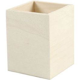 Pot à crayons, h: 9,5 cm, dim. 7,5x7,5 cm, triplex, 1pièce [HOB577750]
