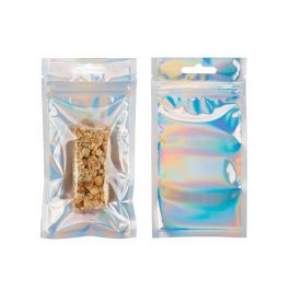 Sachets Barrières Holographiques/Transparents 7,6 x 12,7cm (25 Pièces) [HZBB35CH]