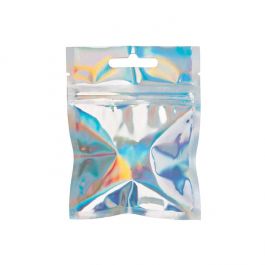 Sachets Barrières Holographiques 7,6 x 7,6cm (25 Pièces) [HZBB33H]