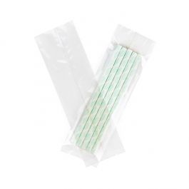 Sachet plat à soudure centrale compostable 7.6x25.4 cm (100 pièces) [BGB2310]