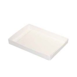 Petite boite en carton blanche 9.5 x 2.5 x 13.7cm (25 pièces) [wh31]