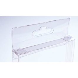 Boite plastique à suspension à transparence cristalline 13.7x1.6x18.7cm (25 Pièces) [HFB1]