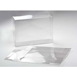 Boites cadeau plastique à transparence cristalline 13.7x6.4x18.7cm (25 Pièces) [FB112]