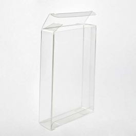 Boites cadeau plastique à transparence cristalline 9.7x2.8x14.5cm (25 Pièces) [FB94]