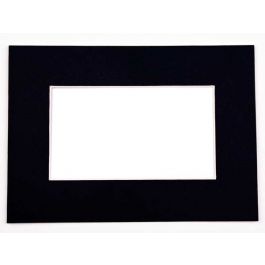 Passe partout Noir 38.75 x 48.75cm pour le découpage intérieur. 50.8 x 61.0cm (10 Pièces) [MS20125]