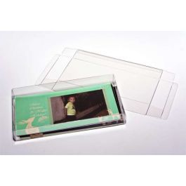 Boites cadeau plastique à transparence cristalline 11.1x3.1x21.1cm (25 pièces) [FPB157]