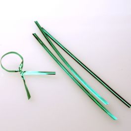 Plastique Armé - lien vert métallique 15.2 x .4cm (1000 Pièces) [TT6MGR]