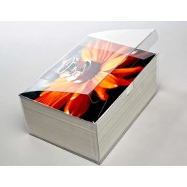 Boites cadeaux plastique à transparence cristalline 18.1 x 13 x 7.6cm (25 Pièces) [FPLB213]