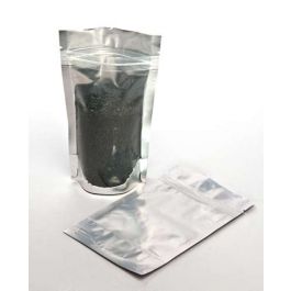 Doypack Argenté 9.5x5.7x15.7cm | 57g (100 pièces) [ZBGS35]