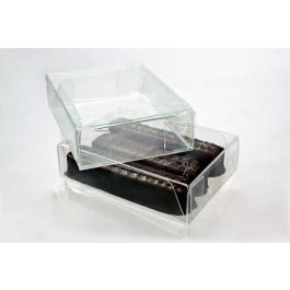 Boite pour chocolat avec plateau d'insertion 7 x 3.7 x 10.5cm (100 pièces) [CNDY229]
