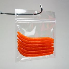 Sachet zip avec trou de suspension européen 15.2x11.7cm (100 pièces) [HZB64XL]