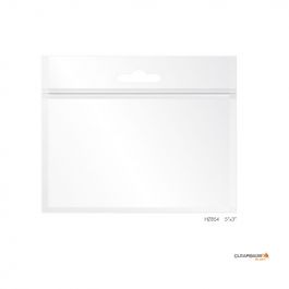 Sachet zip avec trou de suspension européen 12.7x7.6cm (100 pièces) [HZB53]