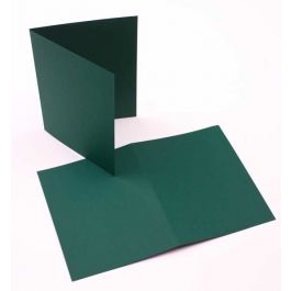 Carte "Basis" Vierge Vert 17.8 x 12.4cm (50 pièces) [PC019]