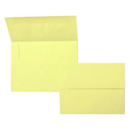 Enveloppes Astrobright, Jaune Citron 16.5 x 12.1cm (50 Pièces) [E5118]