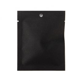 Sachets Kraft Noir Ecologique 7,6x10,2 cm Thermosoudable (100 pièces) [KHS34BK]