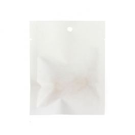 Sachets Kraft Blanc Ecologique 7,6x10,2 cm Thermosoudable (100 pièces) [KHS34WK]
