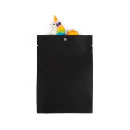 Sachets Kraft Noir Ecologique 10,2x15,2 cm Thermosoudable (100 pièces) [KHS46BK]
