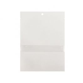 Sachets Kraft Blanc Ecologique 12,7x17,8 cm Thermosoudable avec fenêtre (100 pièces) [KHS57WKW]